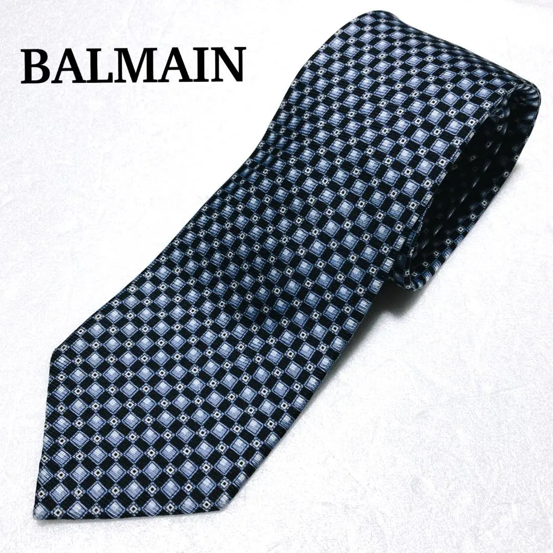 BALMAIN Tie/Balmain 100% Silk Made in Italy