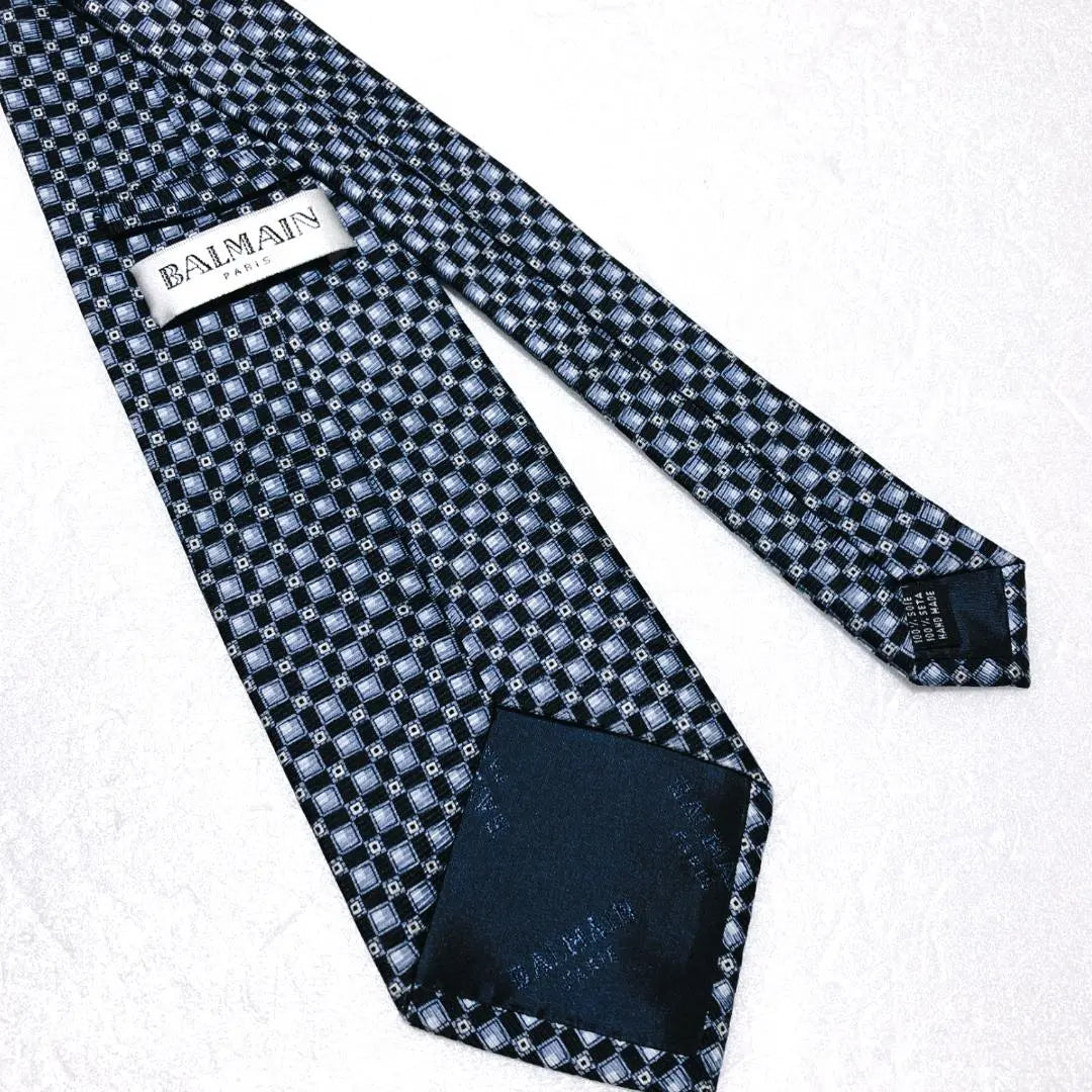 BALMAIN Tie/Balmain 100% Silk Made in Italy