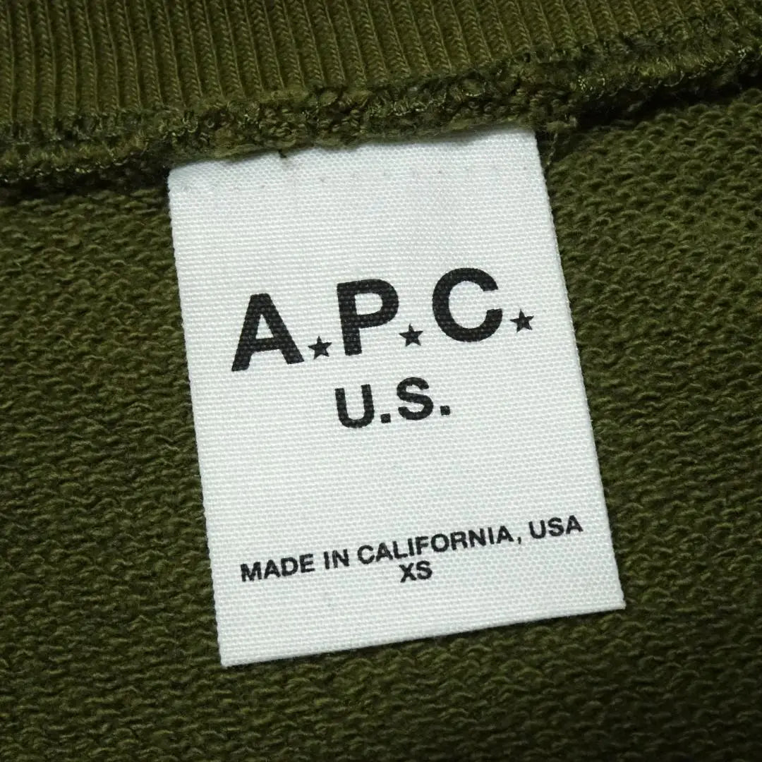 A.P.C U.S Sweat Trainer XS Parfait Made in USA