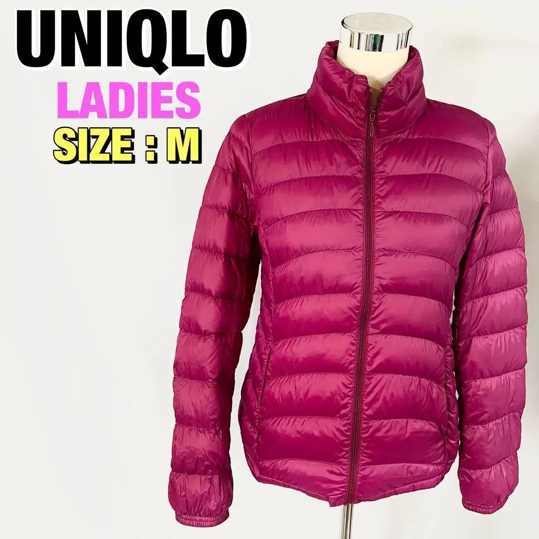 Chaqueta de plumón ultraligera para mujer UNIQLO talla M rosa