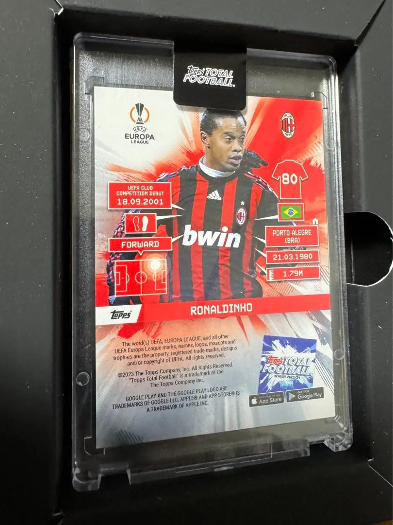 Topps FÚTBOL TOTAL Ronaldinho 1/1