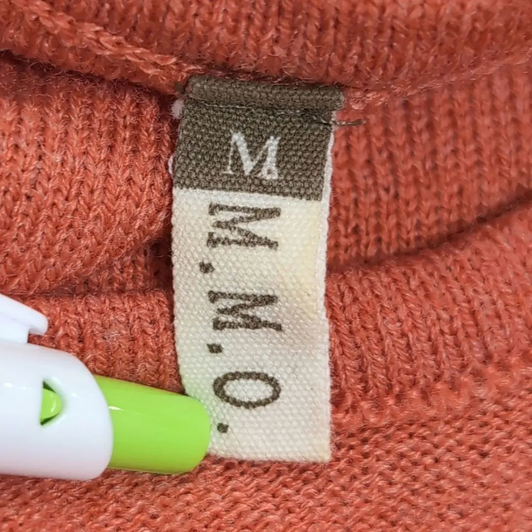 M.M.O. Knit Long Sleeve Border Rib Sleeve Crew Neck [M size] | M.M.O.　ニット　長袖　ボーダー　リブ袖　クルーネック【Mサイズ】