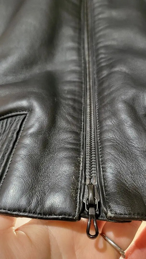 Rug and Bone Rum Leather Jacket Feddy