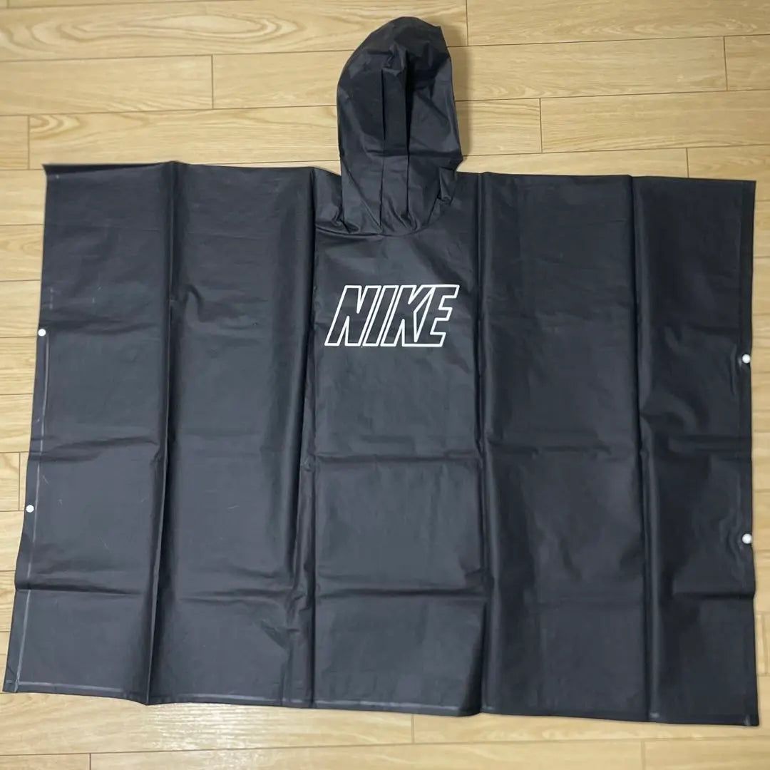 00s NIKE AGC Raincoat Black Pocket Poncho Kappa Discontinued | 00s NIKE AGC レインコート　ブラック　ポケットポンチョ　カッパ　廃盤