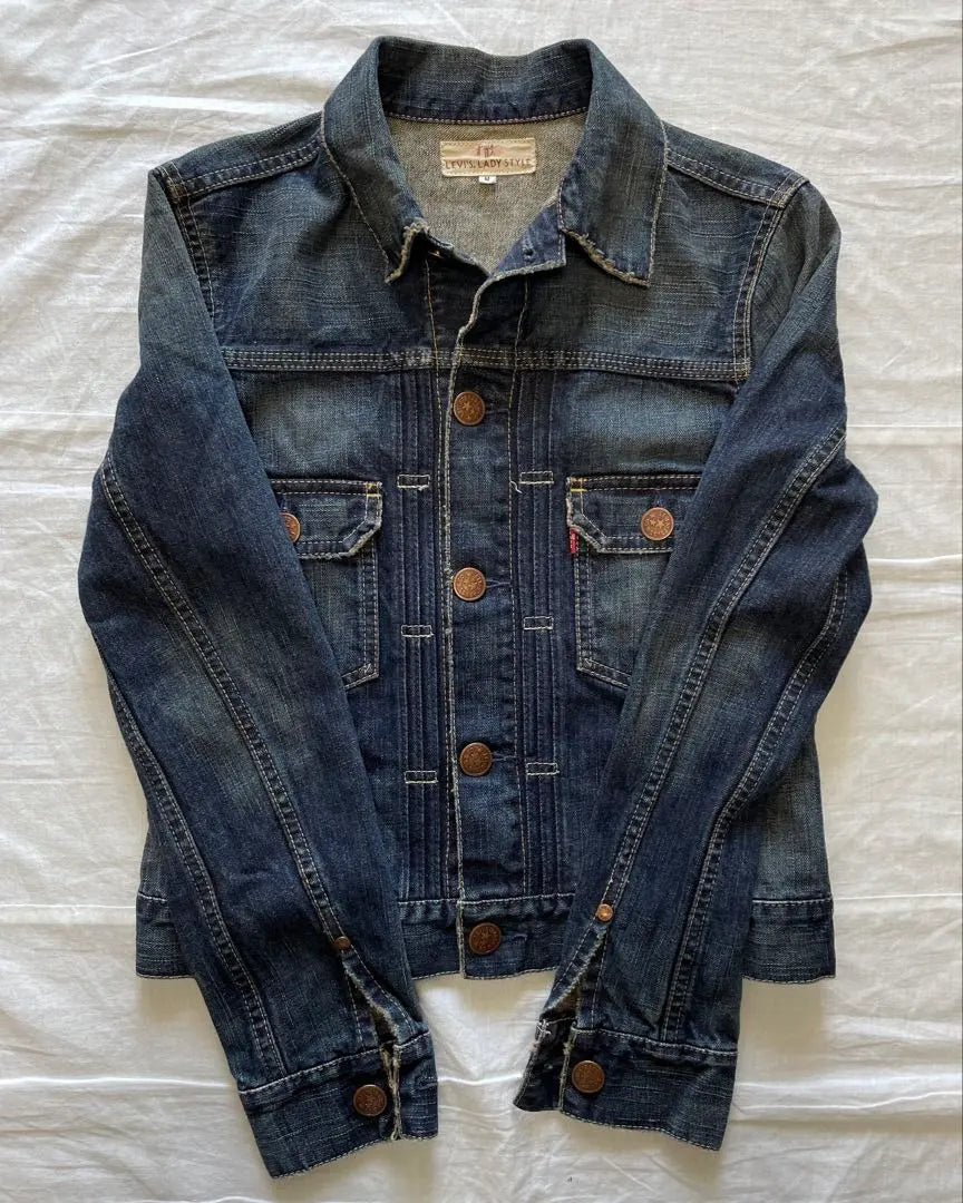 Levi's 2nd type denim jacket M short length 507