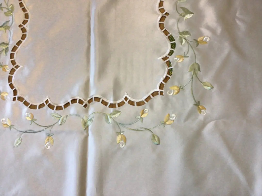 Embroidered tablecloth