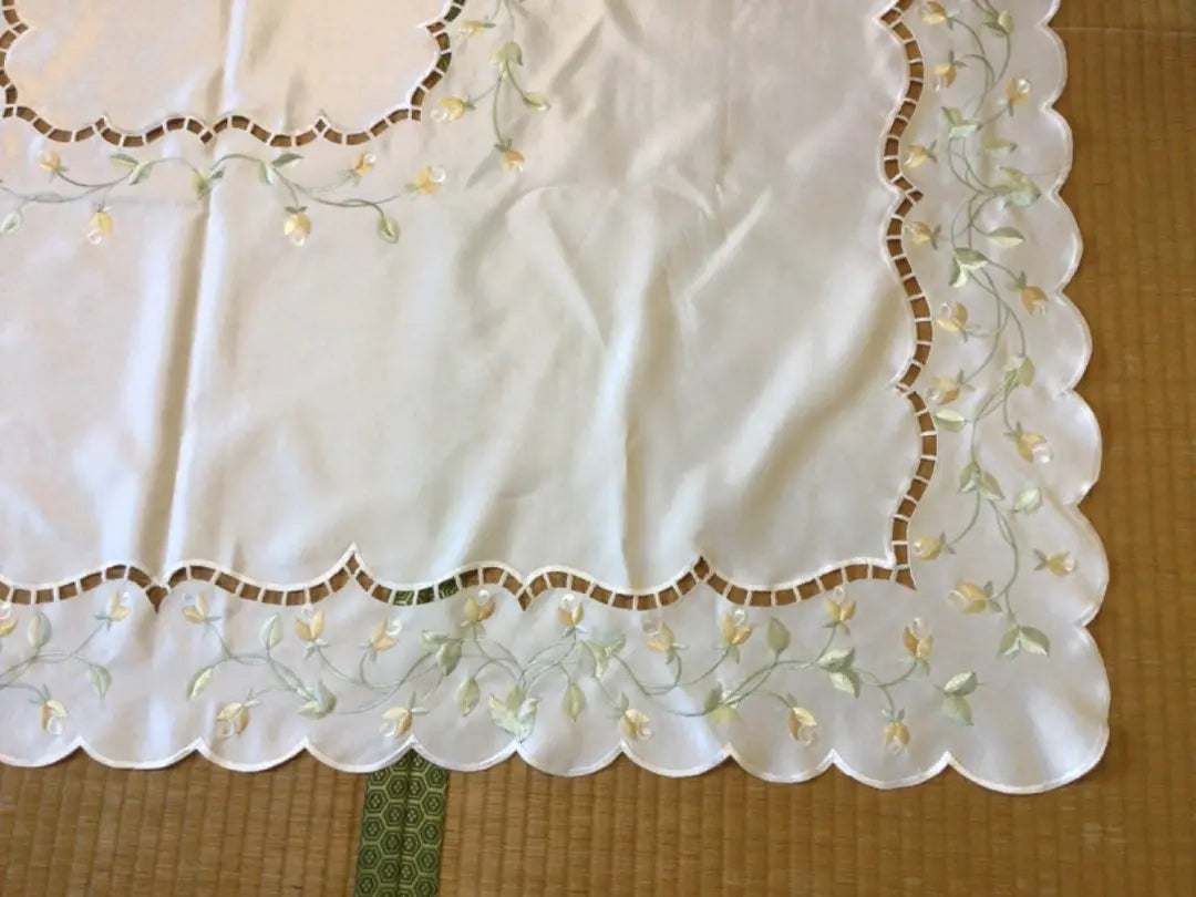 Embroidered tablecloth