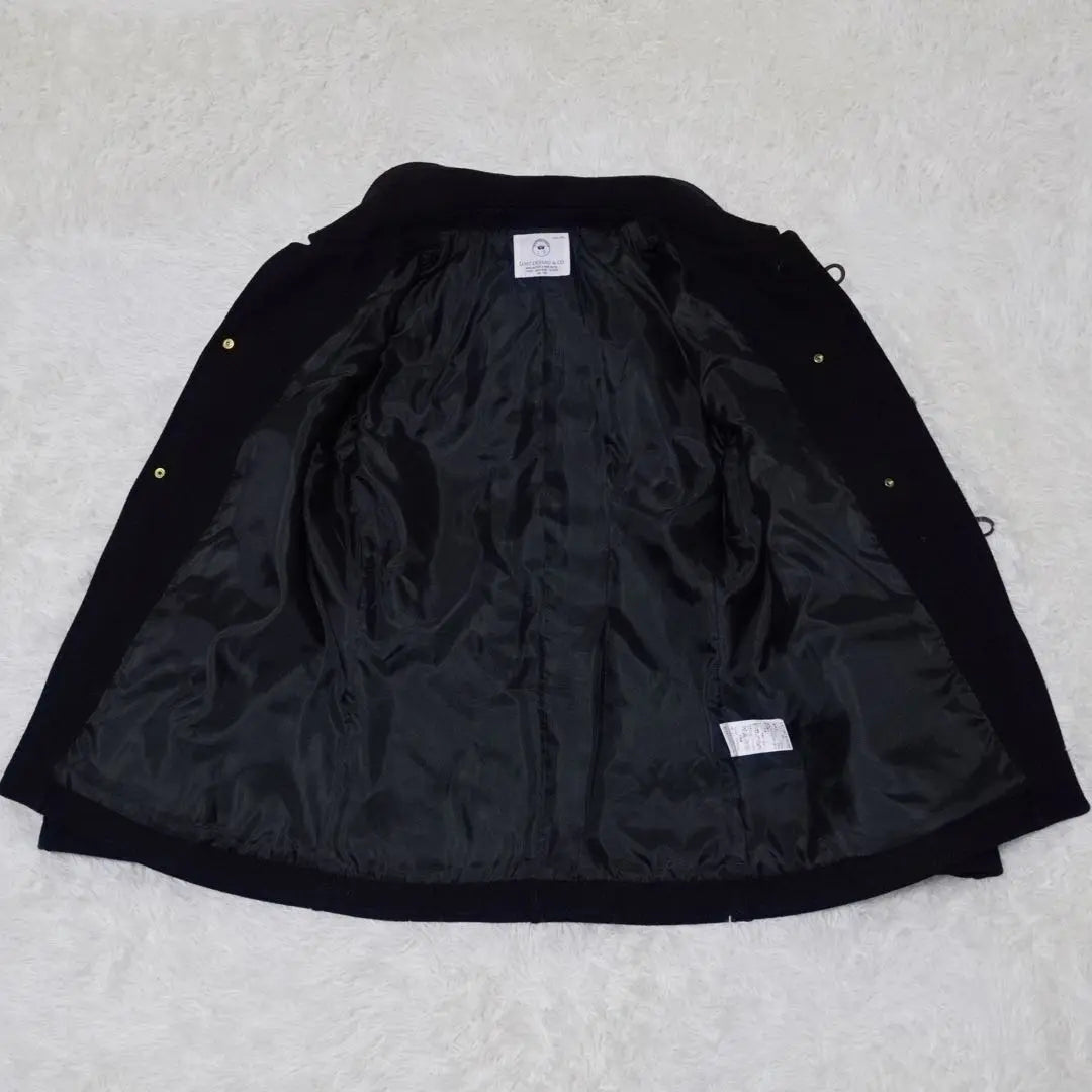 Nano Universe Duffle Coat Size 48 Black