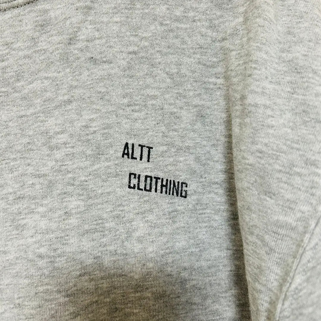 ALT CLOTHING Grey Sweatshirt Men's Sweatshirt Crew Neck