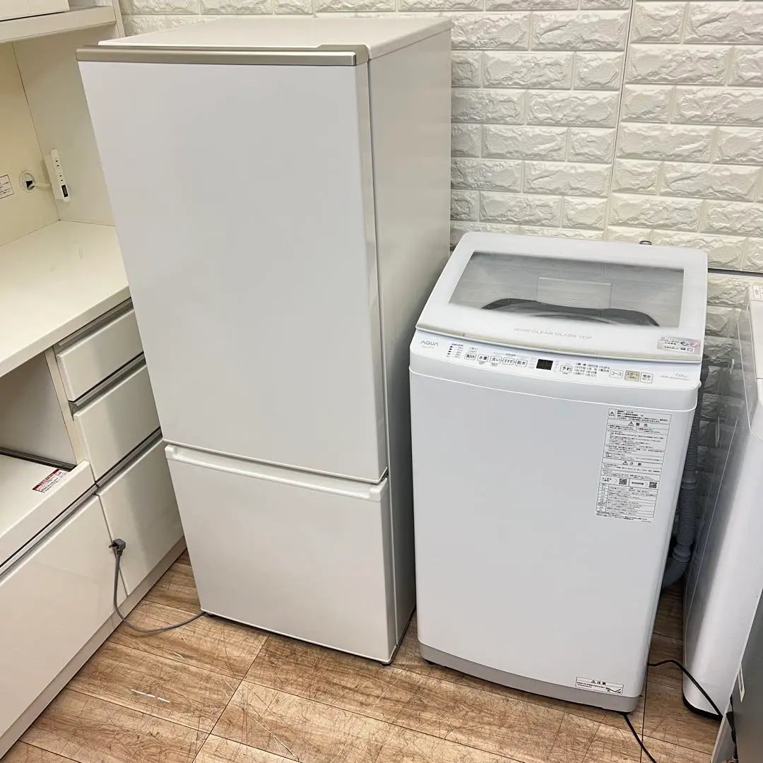 Great value set sale - Living alone, refrigerator, washing machine disassembled and washed ✨✨ Large capacity‼ ️