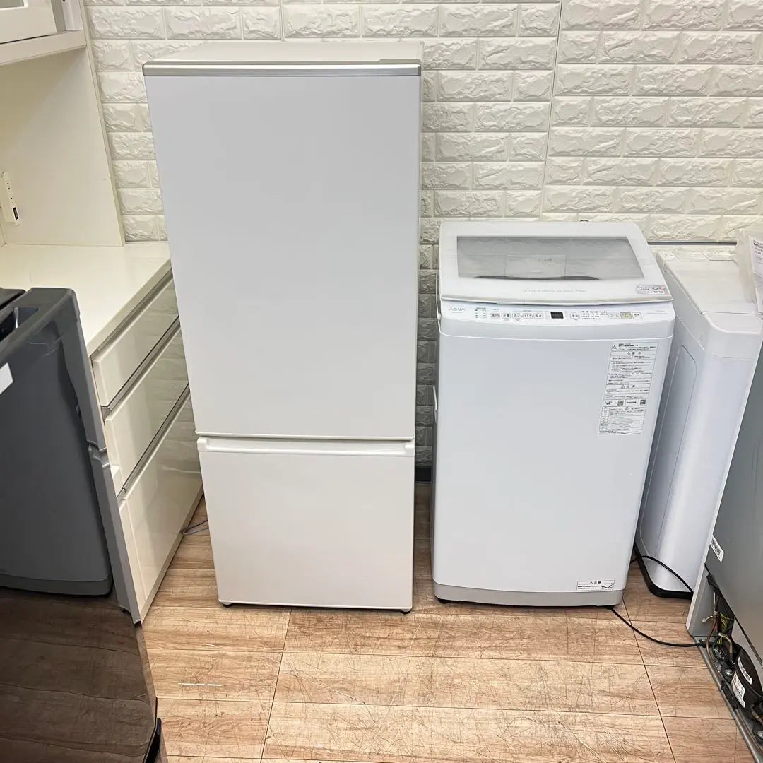 Great value set sale - Living alone, refrigerator, washing machine disassembled and washed ✨✨ Large capacity‼ ️