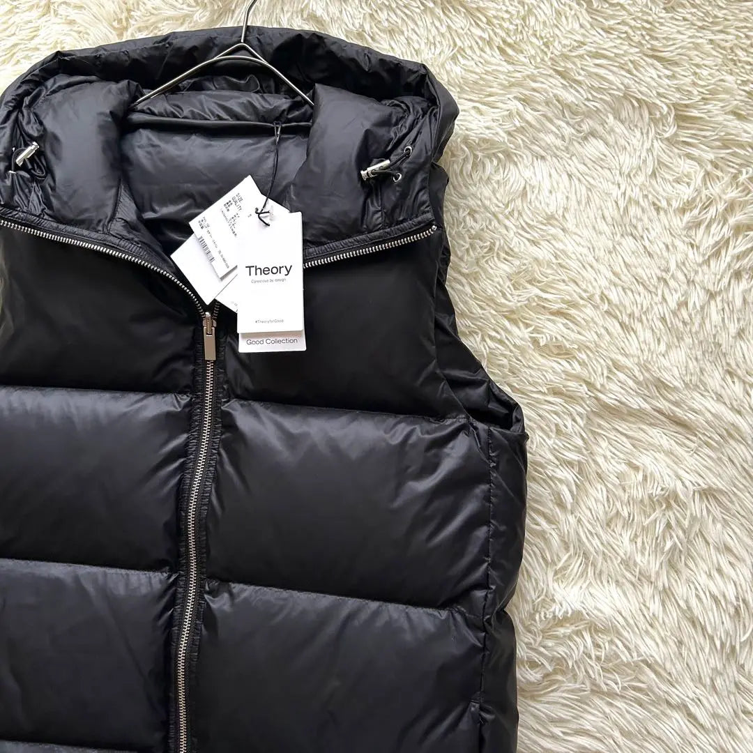 New tag included Sold out Theory 23AW long down vest Puffer vest