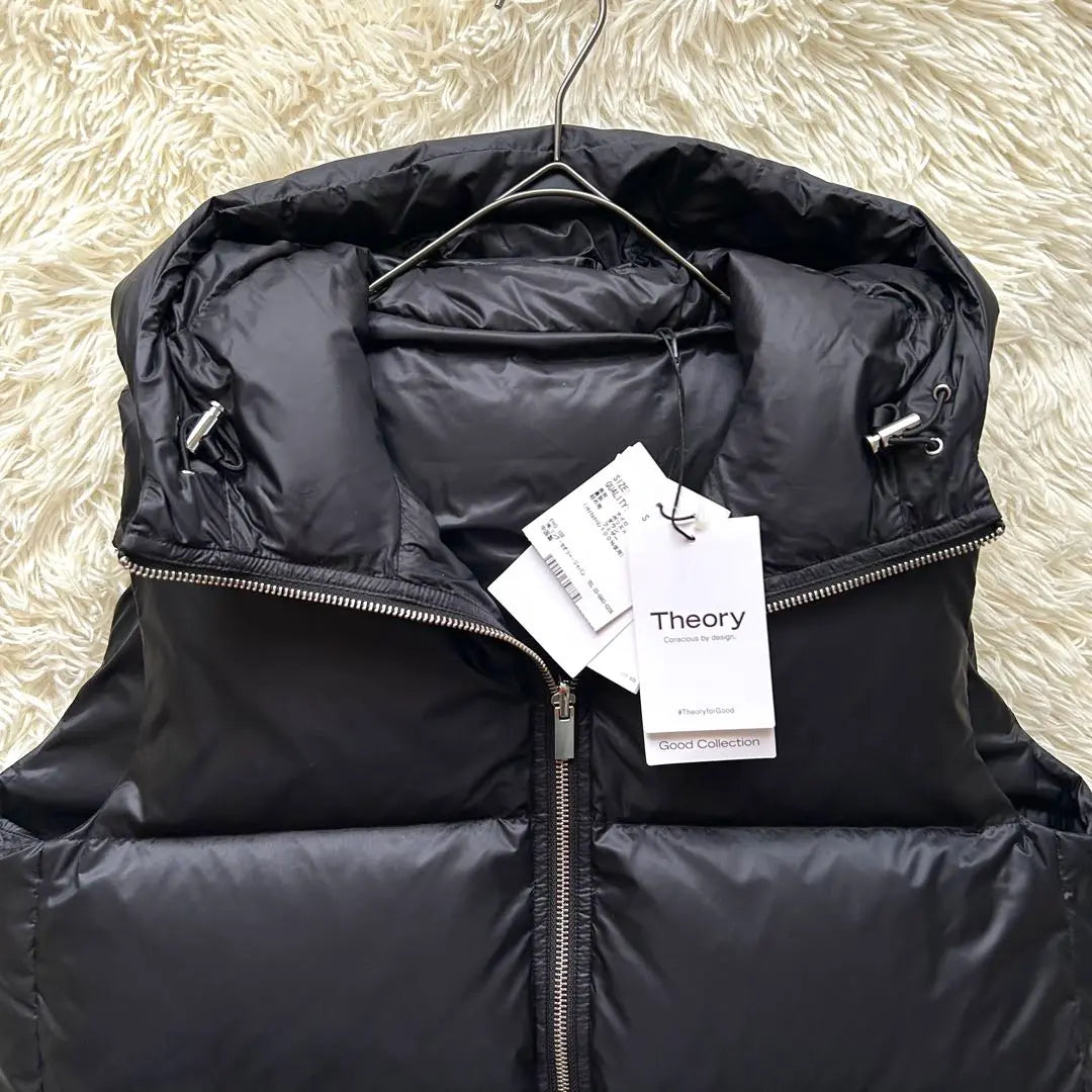 New tag included Sold out Theory 23AW long down vest Puffer vest