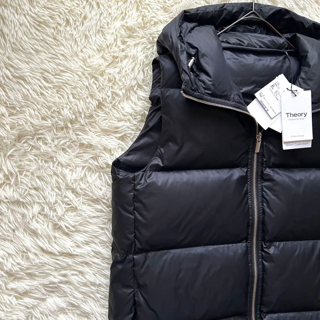 New tag included Sold out Theory 23AW long down vest Puffer vest