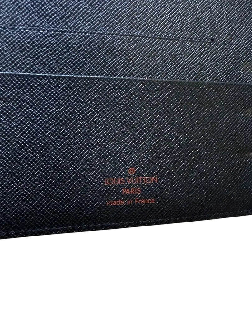 Louis Vuitton Notebook Epi Black