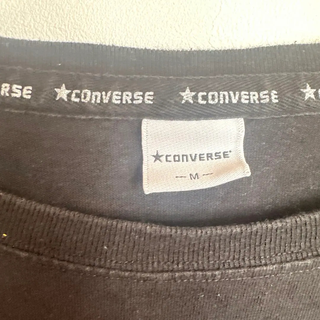 QM1056 CONVERSE Graphic T -shirt founded in 1908 | QM1056 CONVERSE グラフィックTシャツ 1908年設立 黒