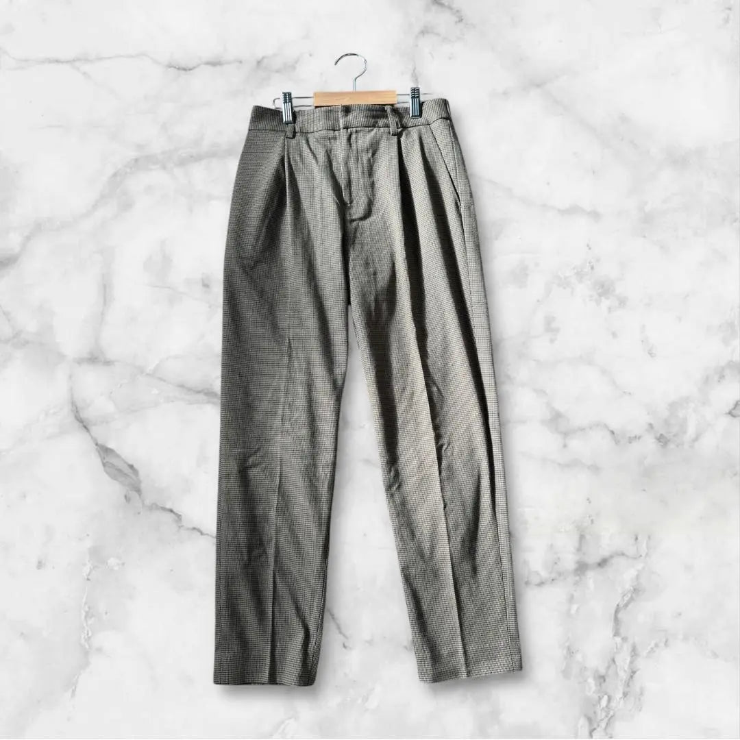 [INED] Ined Modern Shepherd Check Trousers