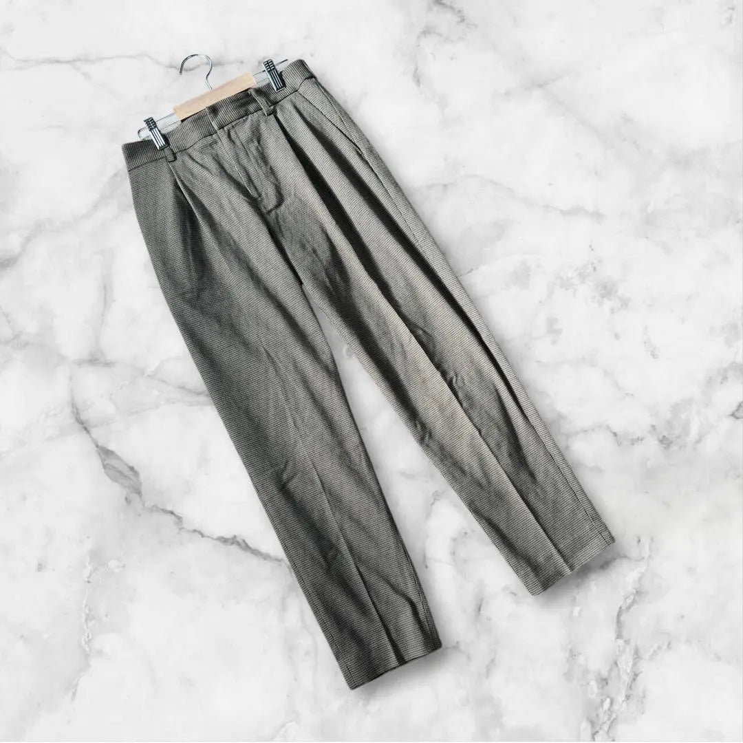 [INED] Ined Modern Shepherd Check Trousers