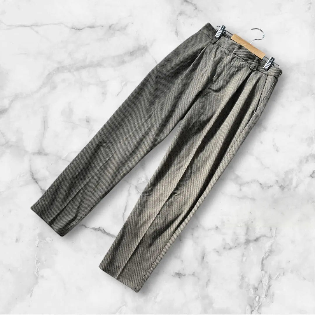 [INED] Ined Modern Shepherd Check Trousers