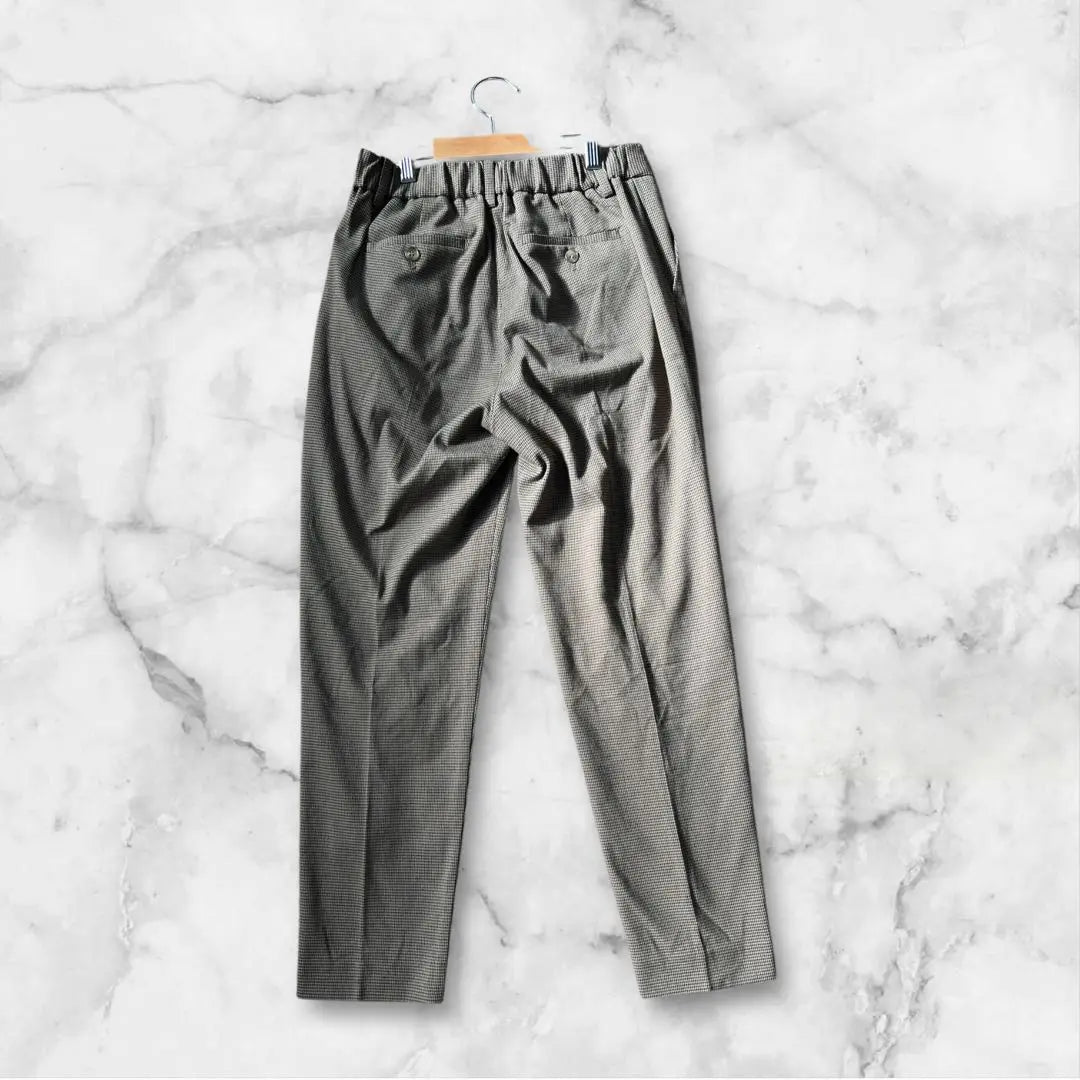 [INED] Ined Modern Shepherd Check Trousers