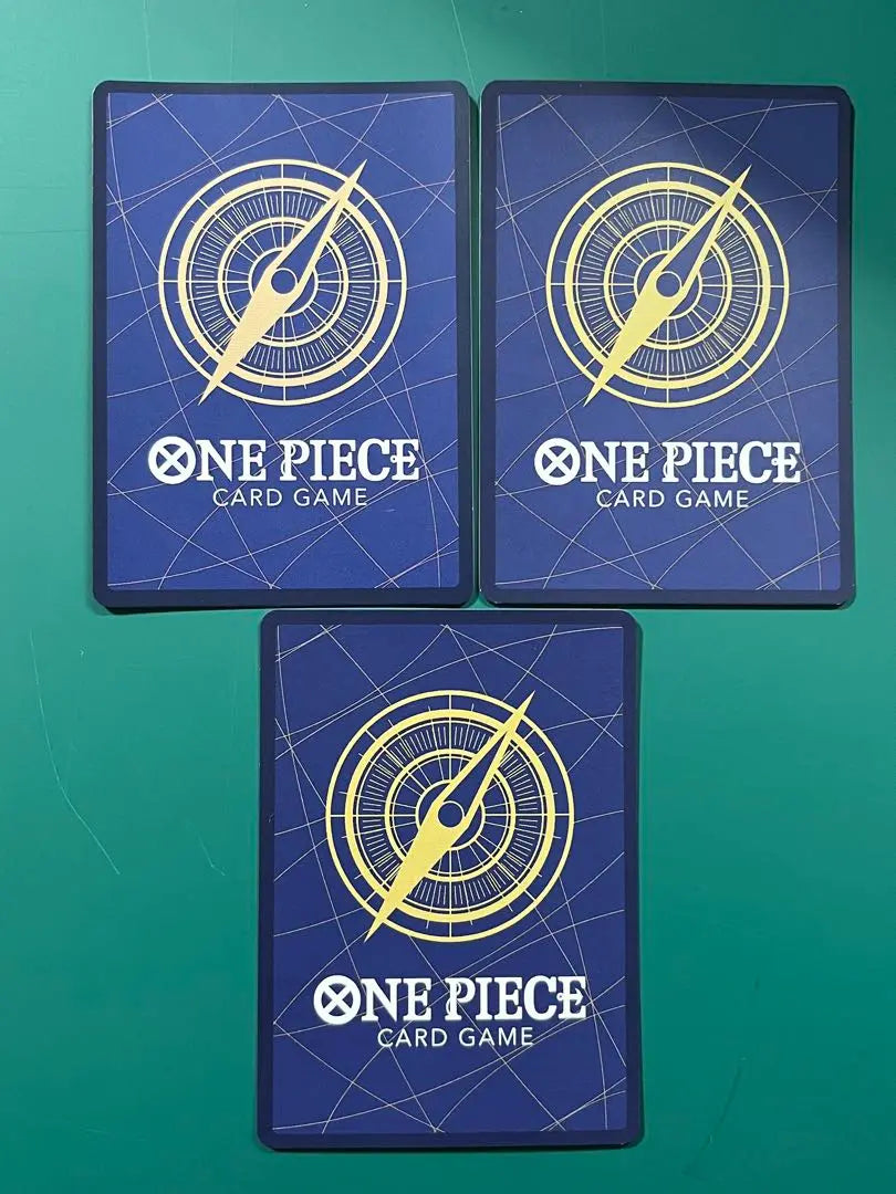 ☆ Shipping within 24 hours ☆ One Piece Card Zoro Juro Parallel 3 pieces set | ☆24時間以内発送☆ ワンピースカード　ゾロ十郎　パラレル　3枚セット