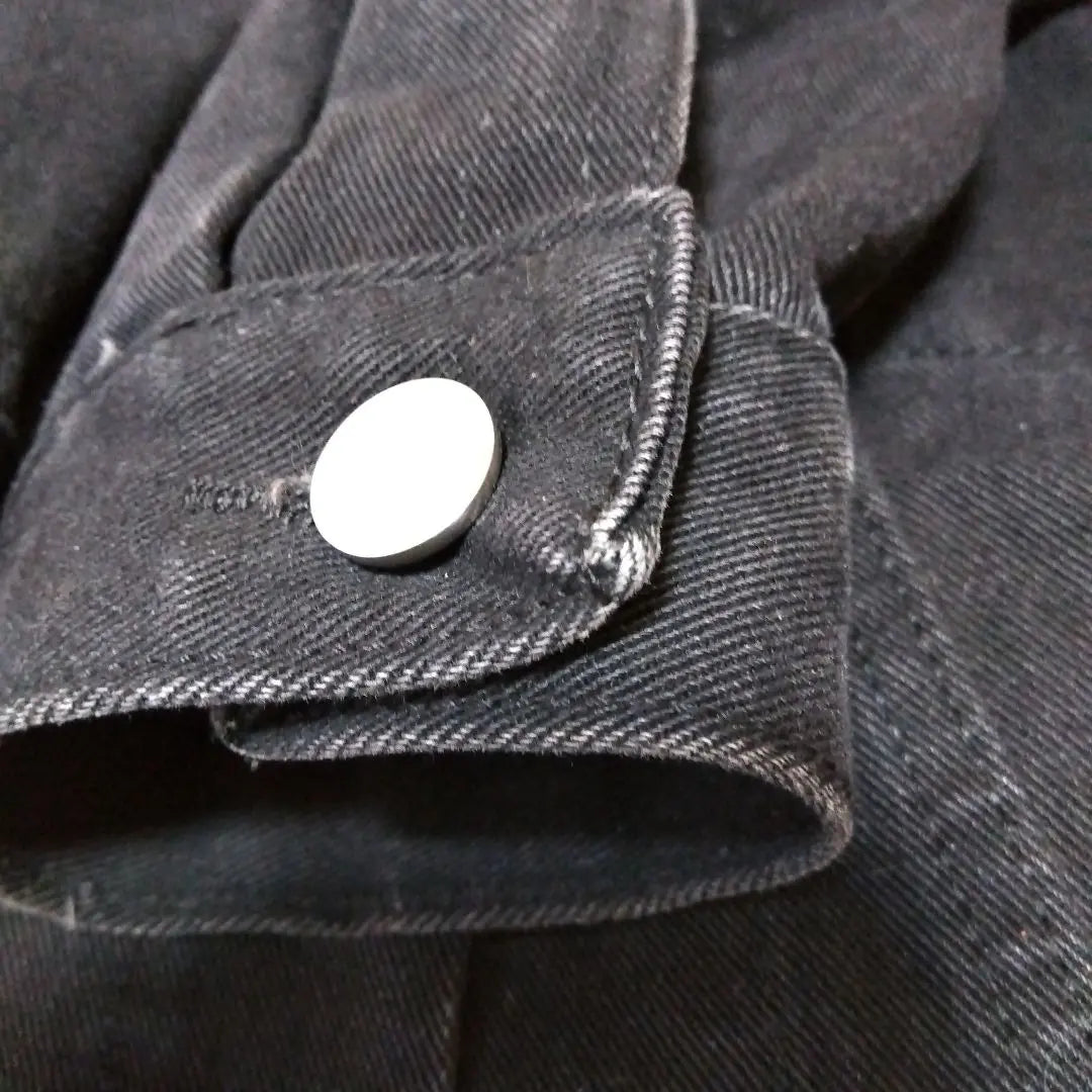 pralines black denim jacket free size