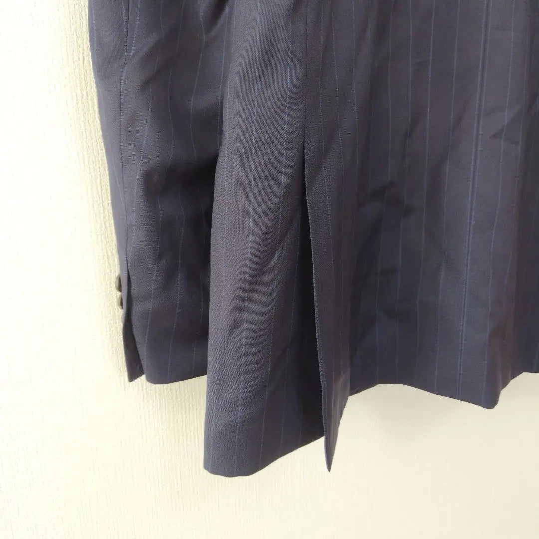 ☆Good condition ☆DIFFERENCE/Suit jacket/100% wool/Made in Japan/Navy