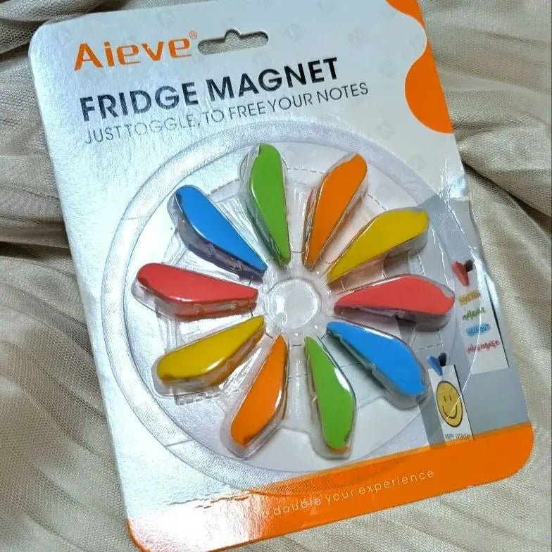 Super Strong Magnet Pins Refrigerator Magnet Hooks 5 Colors Set of 10