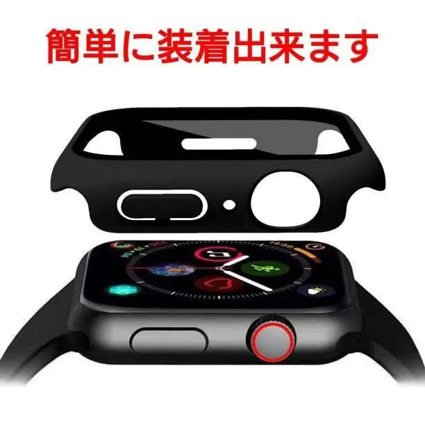 Funda protectora para Apple Watch de 40 mm, funda negra para Apple Watch