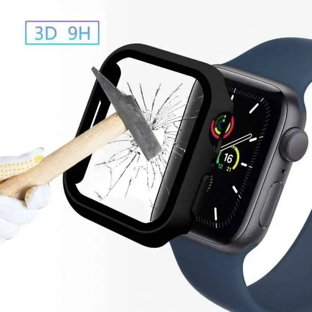 Funda protectora para Apple Watch de 40 mm, funda negra para Apple Watch