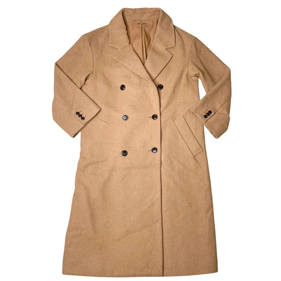 [MilaOwen] Mila Owen Double Button Chester Coat Camel Size 1