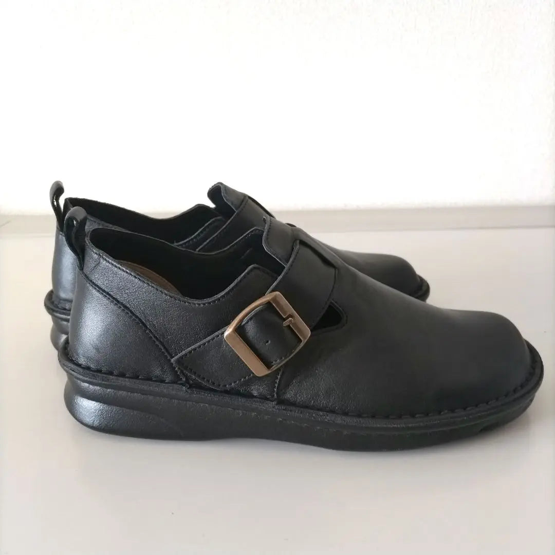 Inkorge Genuine Leather Buckle Comfort Shoes Casual Shoes/23.0