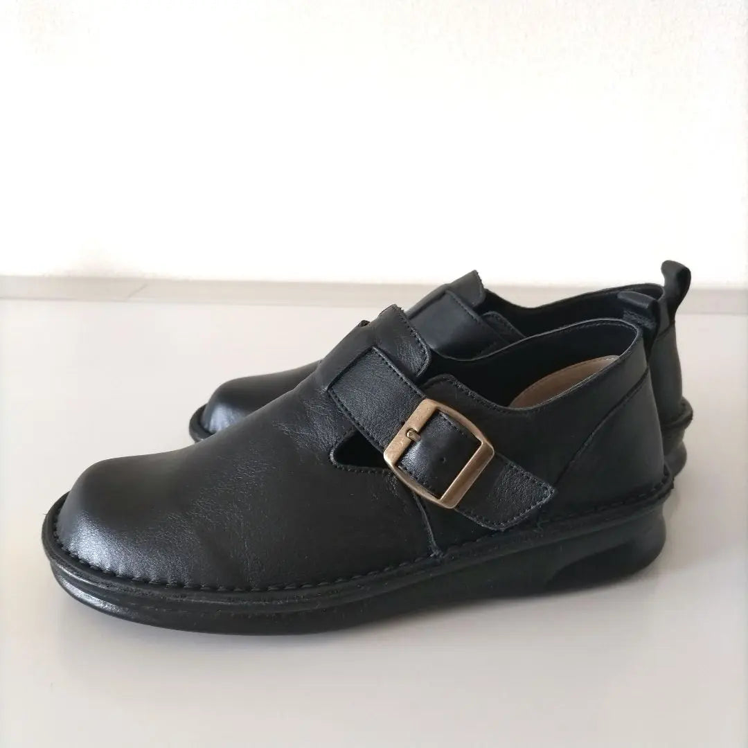 Inkorge Genuine Leather Buckle Comfort Shoes Casual Shoes/23.0