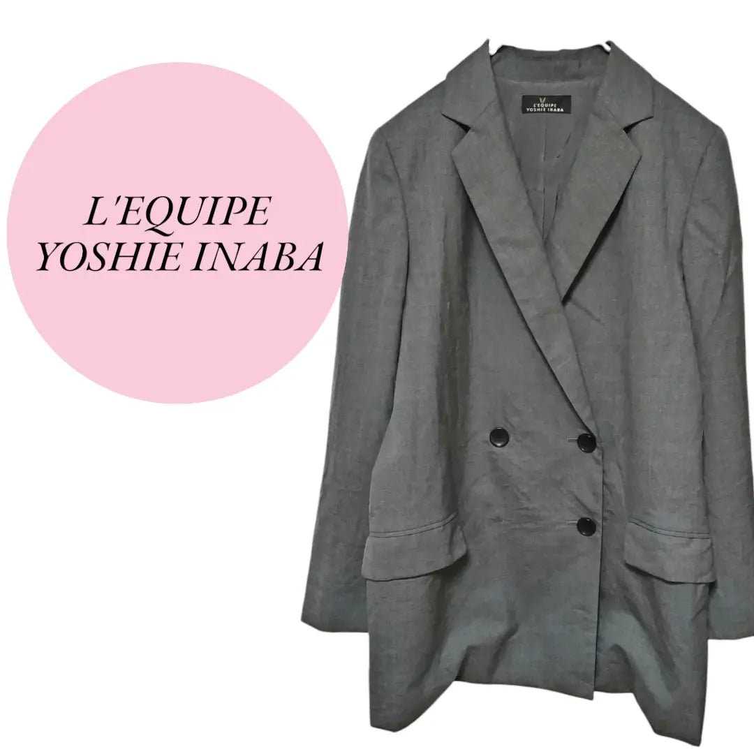 [Yoshieinaba] Made in Japan ♡ Tops ♡ Jacket ♡ Double buttons [38] Old clothes with reason