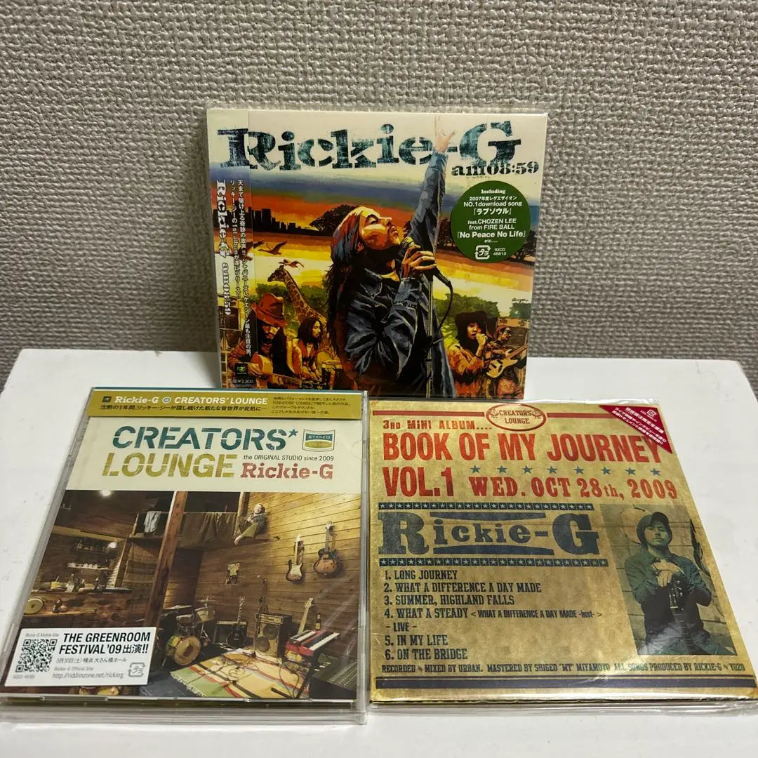 Unopened item Rickie-G CD 3 pieces sold in bulk