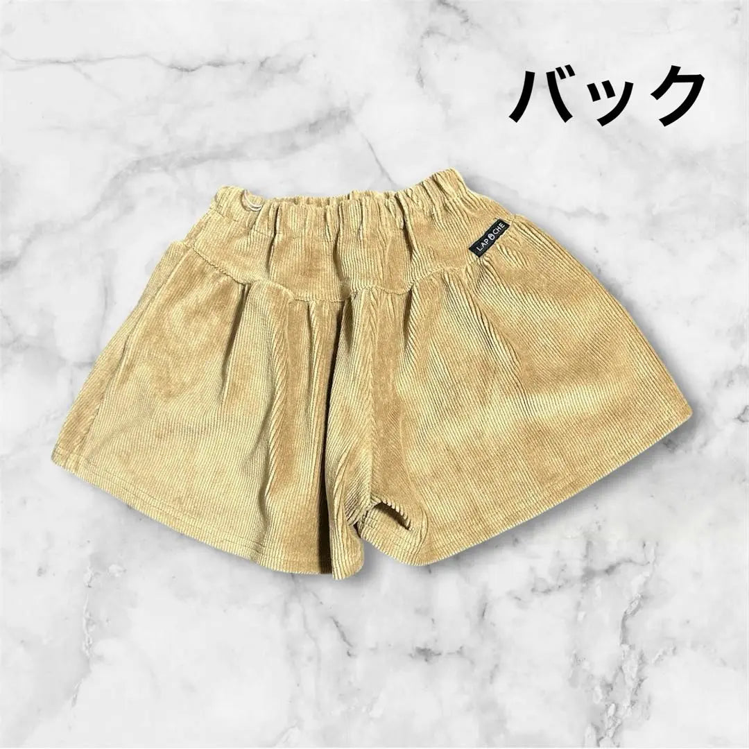 ⭐︎【New】la poche biscuit pants knit call culottes 80