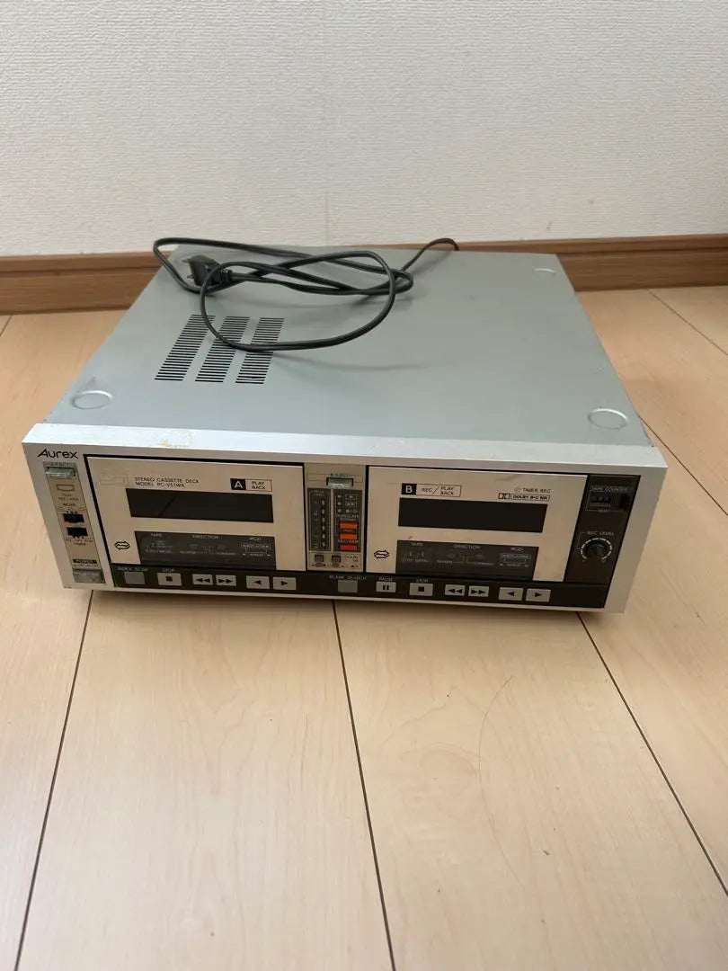 Toshiba AUREX Stereo Cassette Deck Operation confirmed PC-V51WR