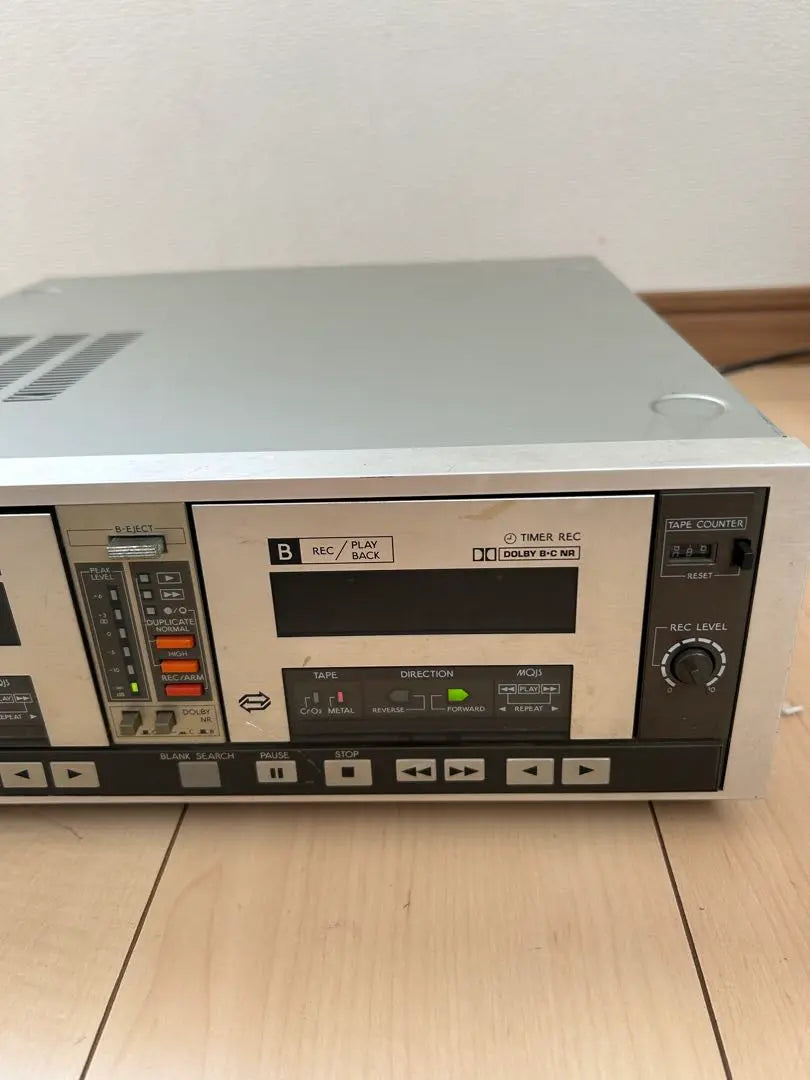 Toshiba AUREX Stereo Cassette Deck Operation confirmed PC-V51WR