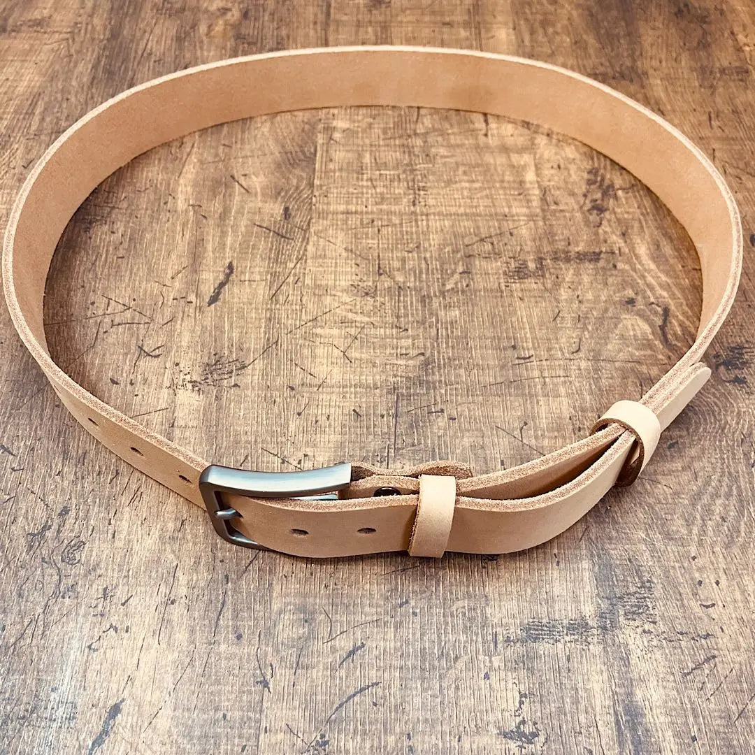 [Precious] Nume leather belt cowhide adjustable Italian leather -free size