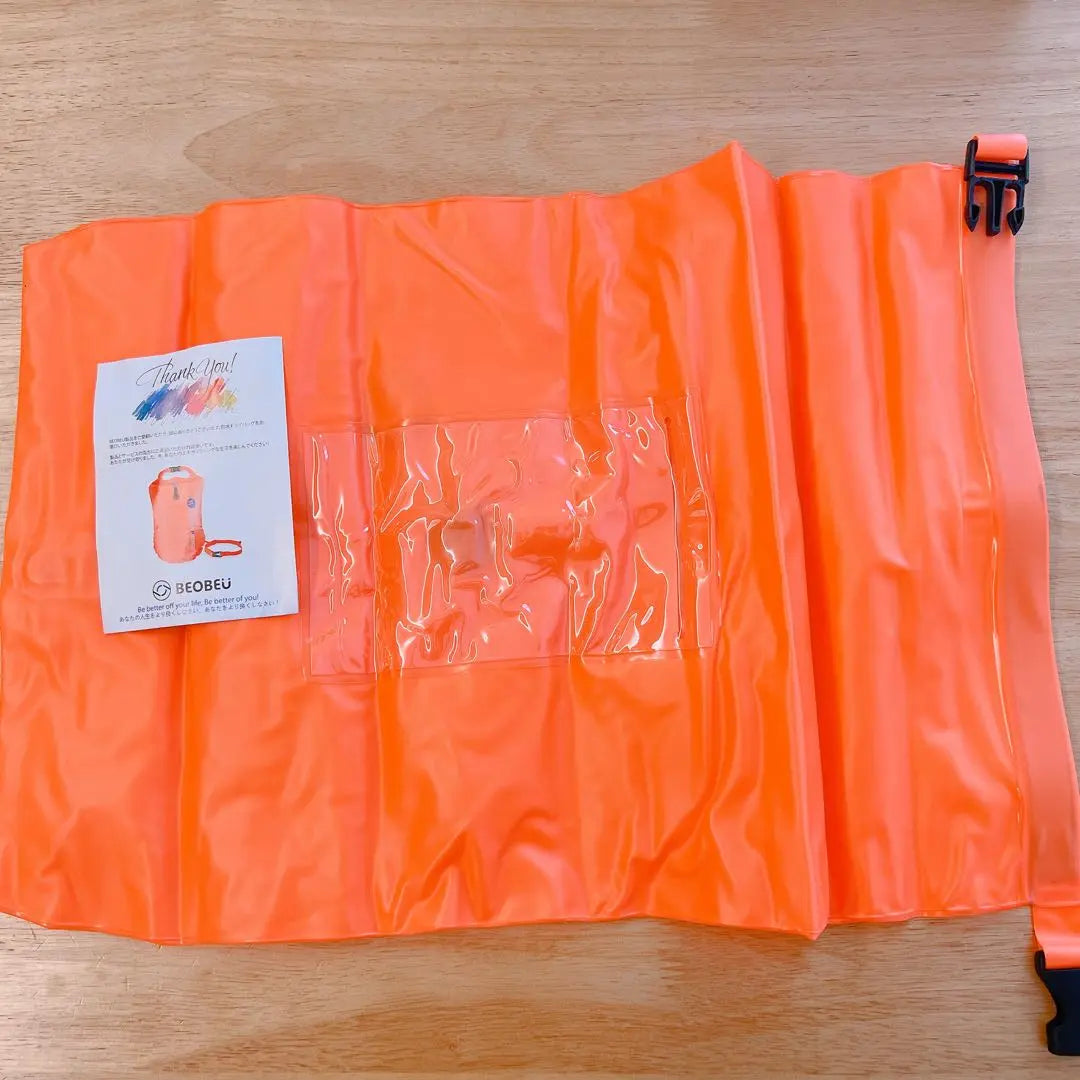 Bolsa de almacenamiento impermeable de 25 l, paquete de boya de natación, boya de natación para triatlón