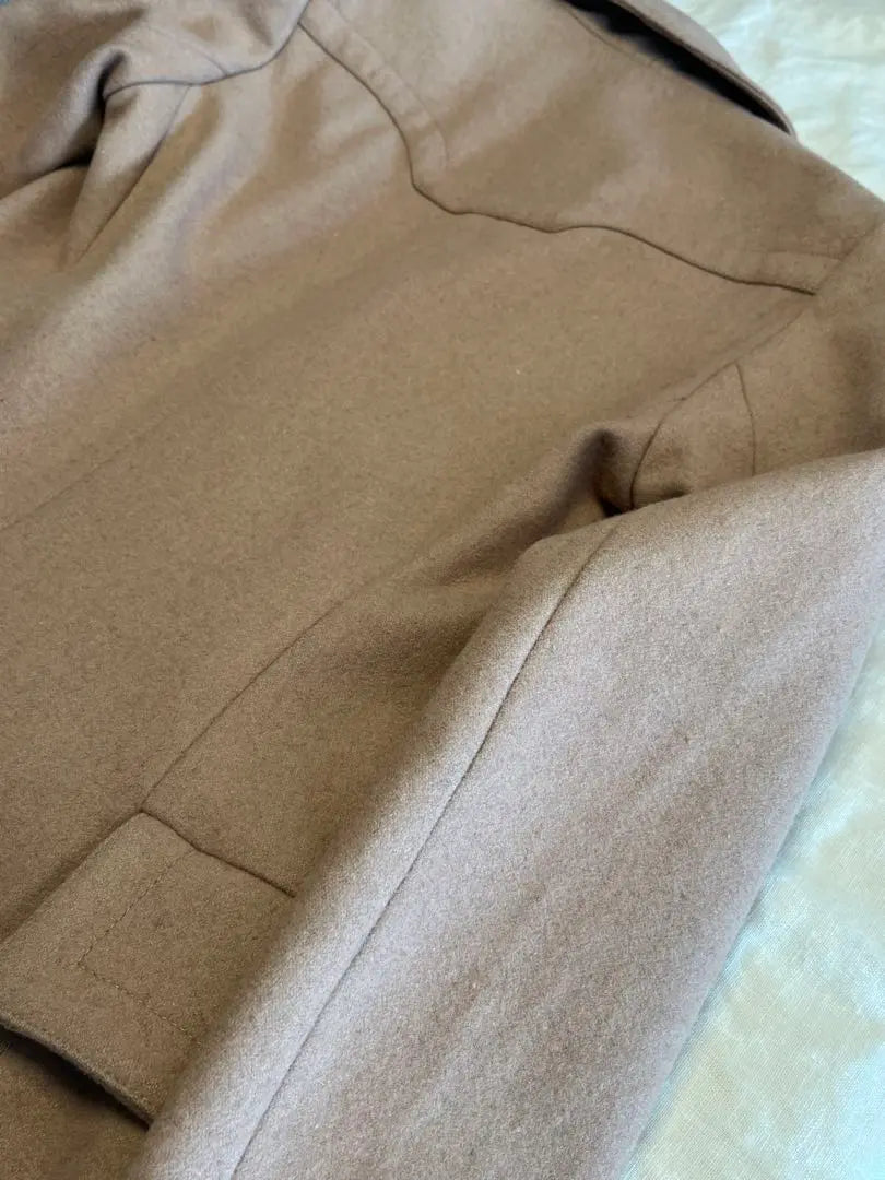 List price 60,000 yen Ever over replay compressed wool coat military gold button | 定価6万円越　リプレイ　圧縮ウール　コート　ミリタリー　金ボタン