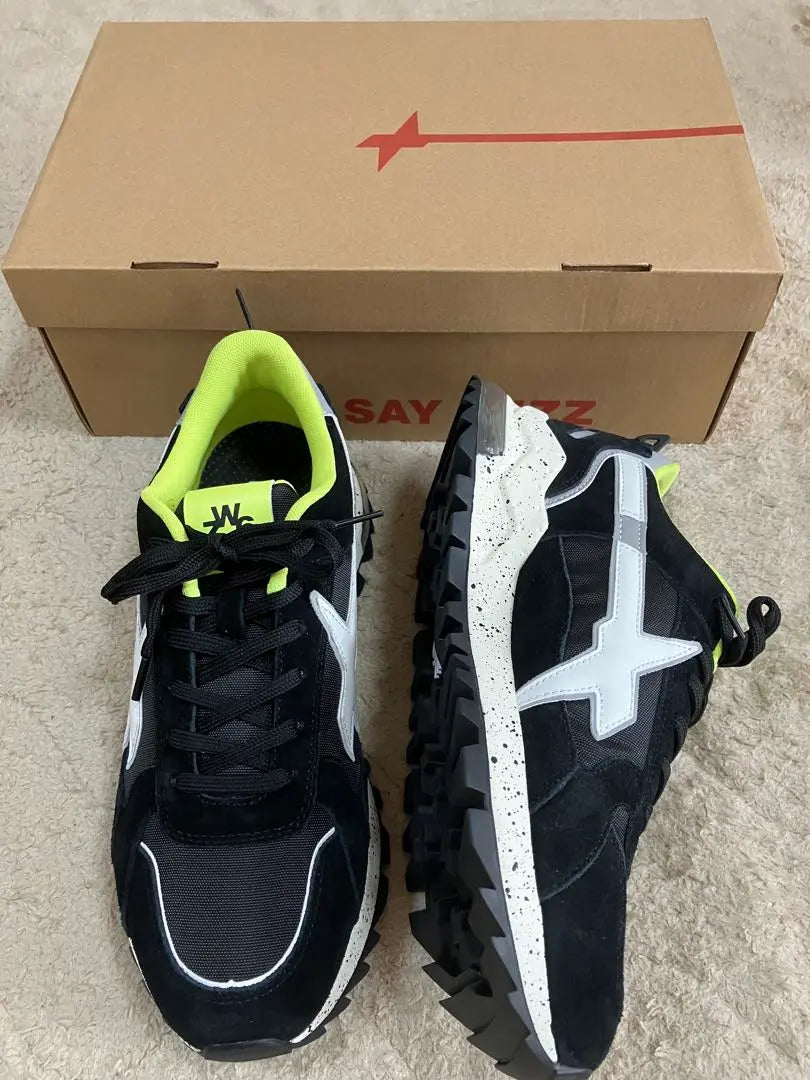 [With box and tag] w6yz sneakers K3-M size 42