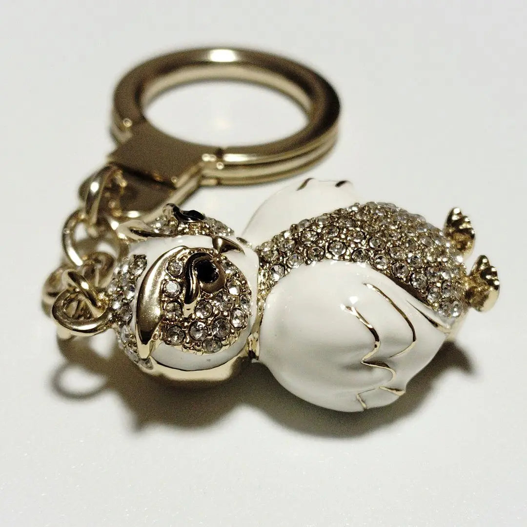 [Good condition✨️] kate spade owl bringing happiness gold key ring