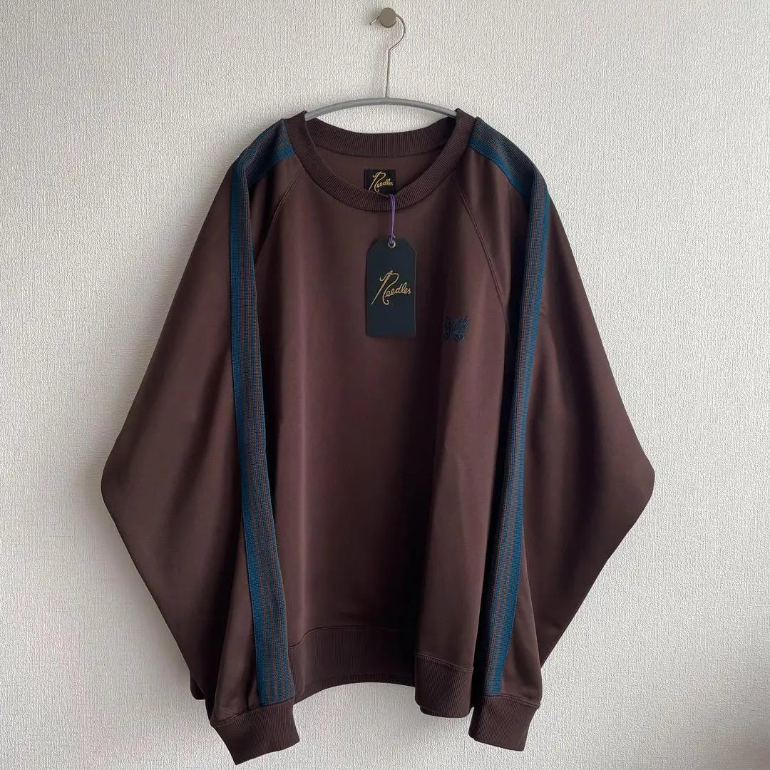 Truck crew neck shirt M brown blue 2