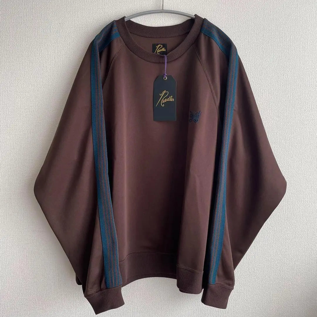 Truck crew neck shirt M brown blue 2