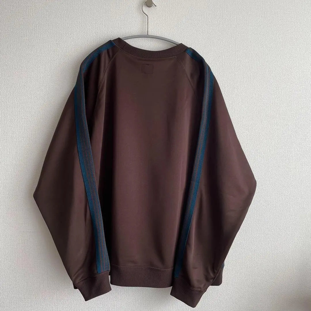 Truck crew neck shirt M brown blue 2