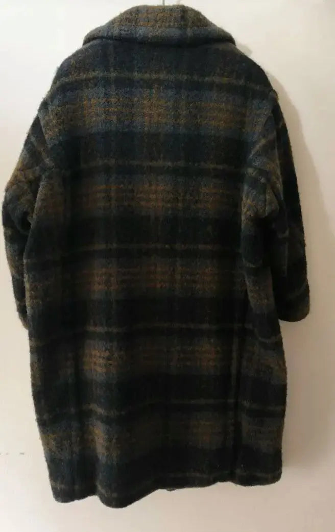 Limited price cut Unused 18aw check COAT US1462