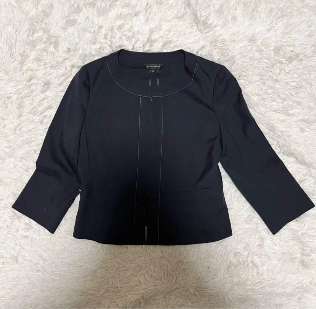 [Good condition] ESPRITMUR A-line belt-equipped one-piece suit set