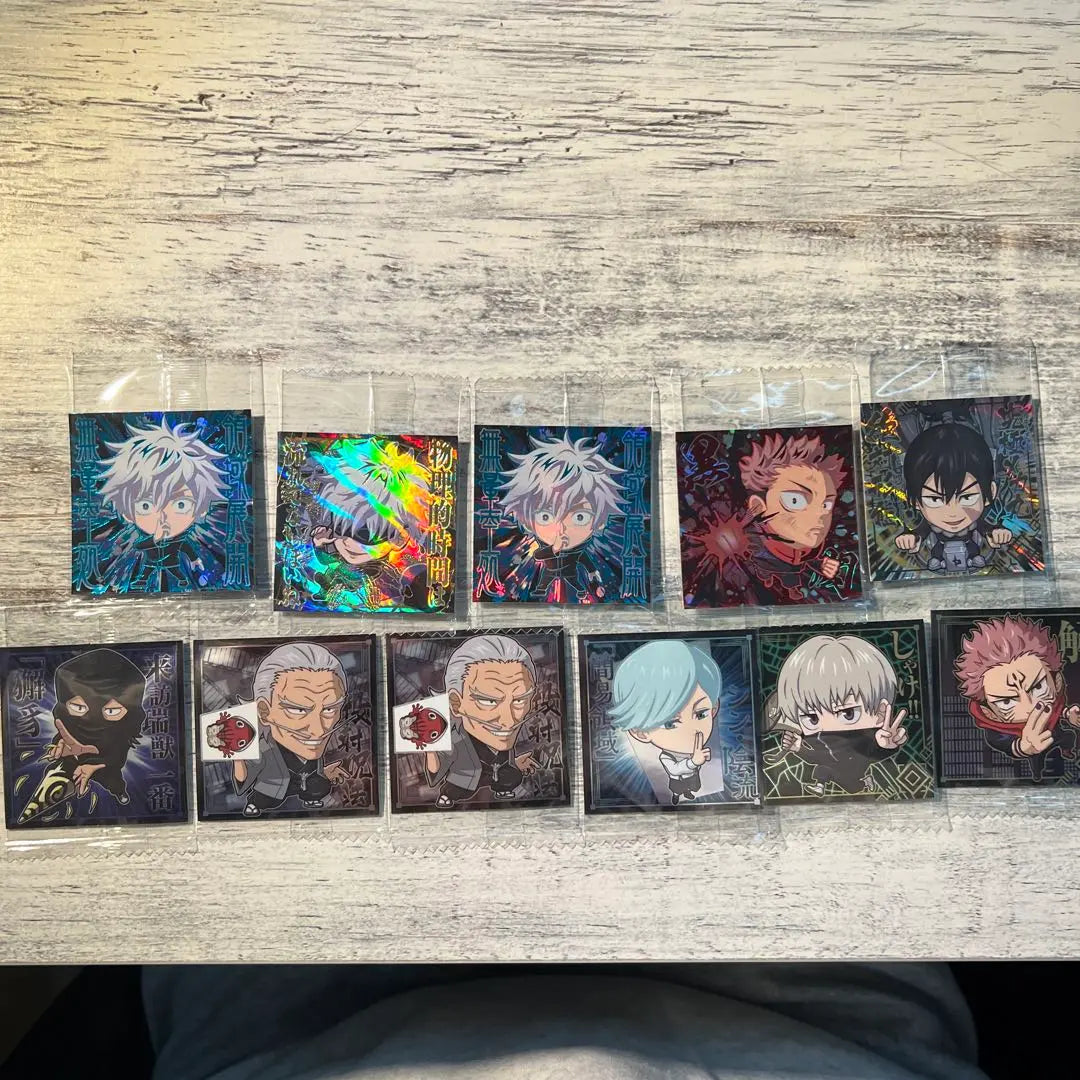 Anime Character Trading Card Set