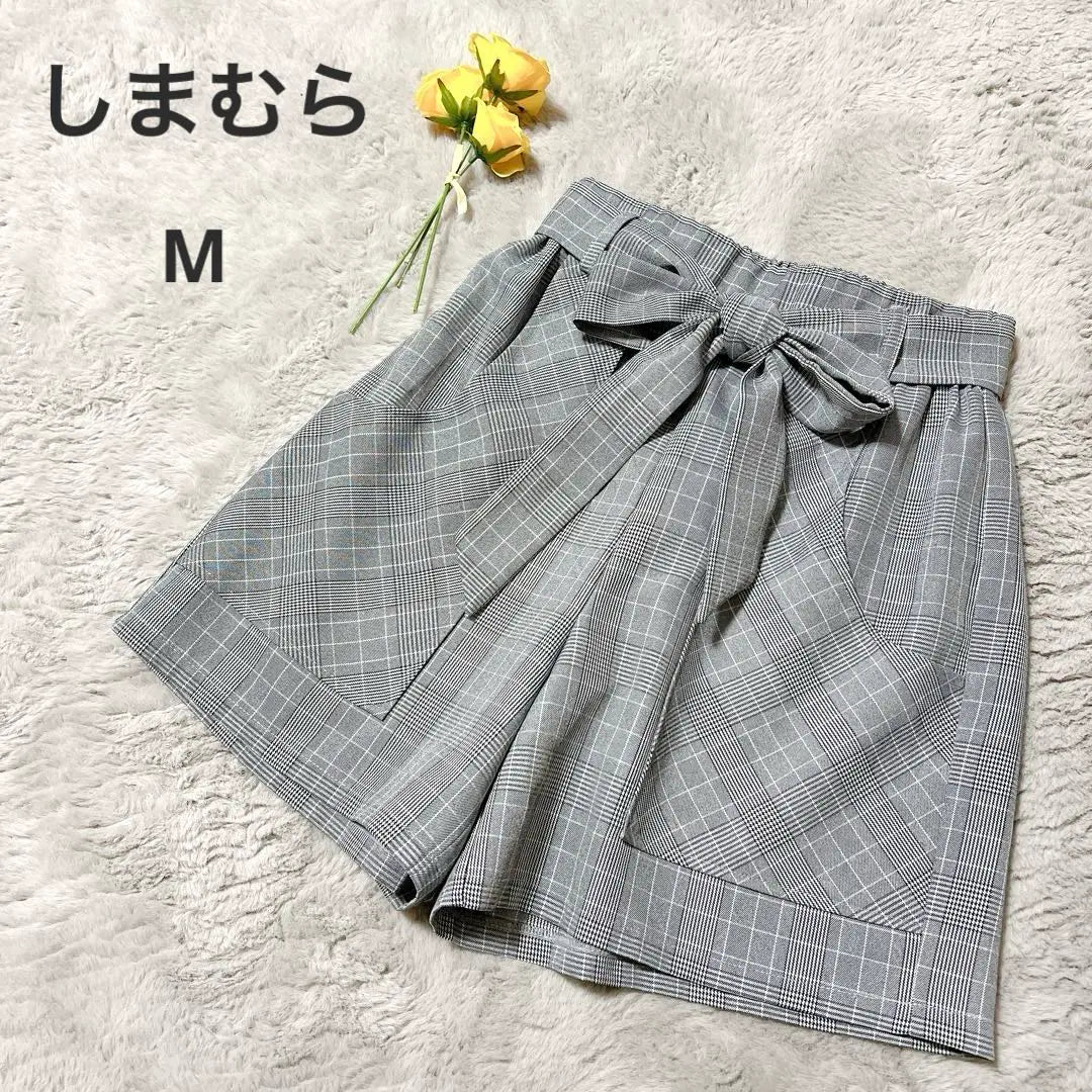 Shimamura Women's Shorts Shorts, Shorts, Check Pattern